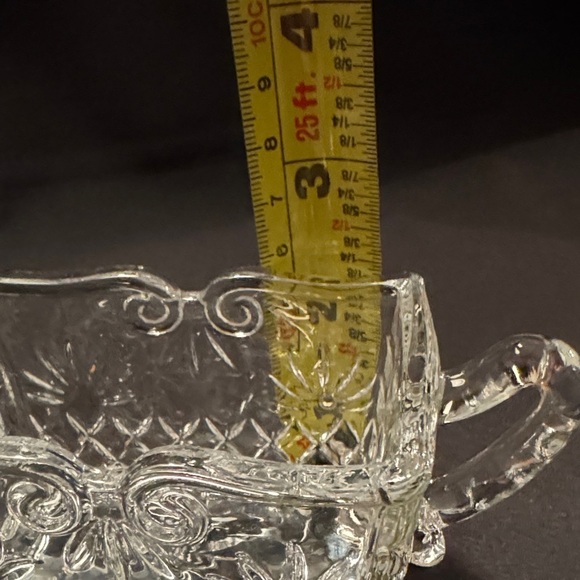 Vintage Shannon Crystal Sugar Bowl and Creamer Set - Picture 7 of 8